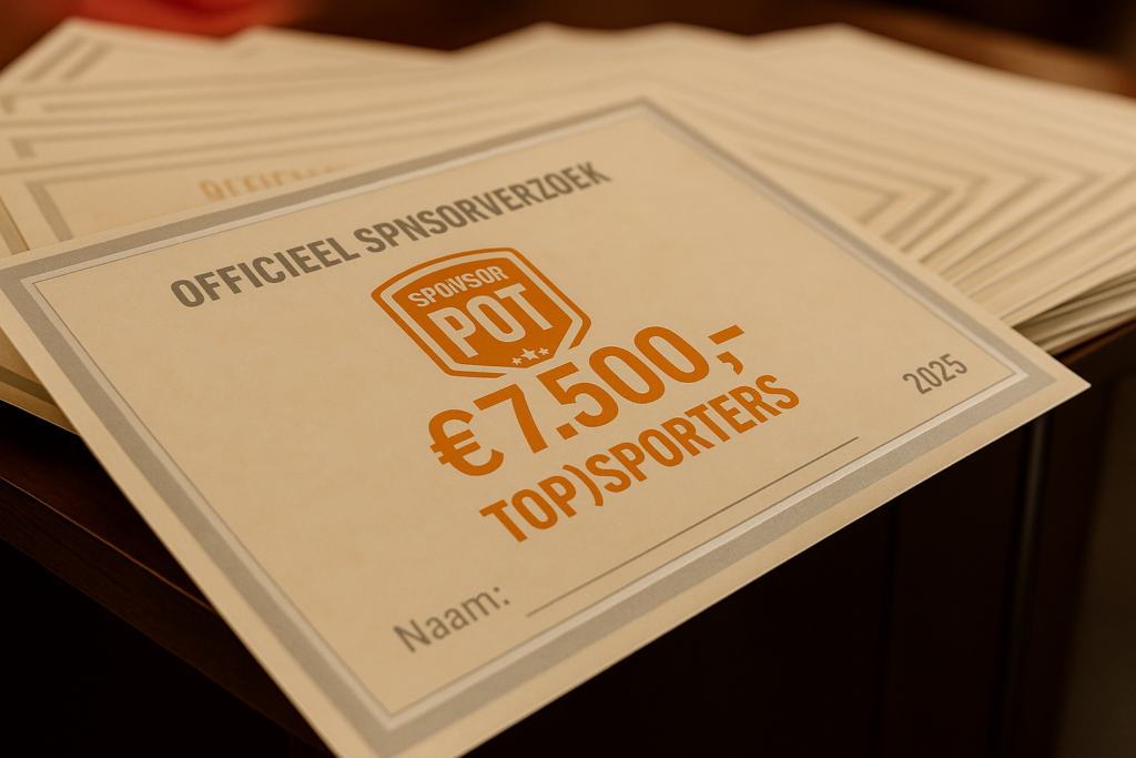 topsporters op zoek naar sponsoring